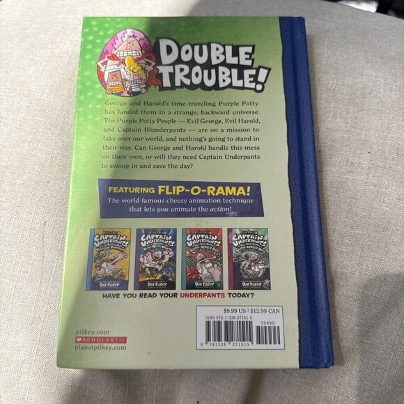 Captain Underpants and the Preposterous Plight of the Purple Potty People: - NEW - Picture 2 of 7
